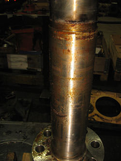 Inspection of a KACHELMAN gearbox