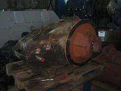 Service on a KONE gearbox