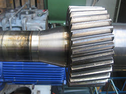 Repair of a KUMERA gearbox