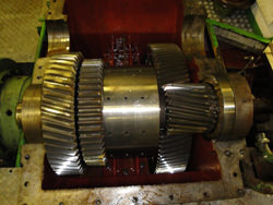 Inspection and repair by OEM of Kuypers propulsion gearbox