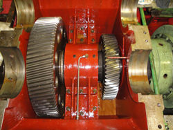 Inspection and repair by OEM of Kuypers propulsion gearbox