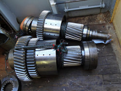 Inspection and repair by OEM of Kuypers propulsion gearbox