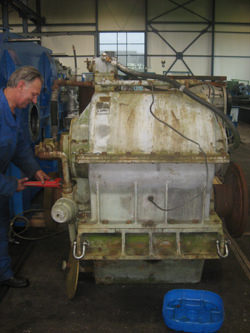 Inspection and repair by OEM of Kuypers propulsion gearbox