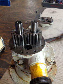 Repair by OEM of Kuypers gearboxes