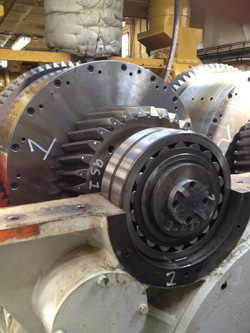 Repair by OEM of Kuypers gearboxes