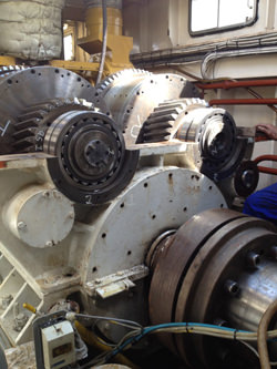 Repair by OEM of Kuypers gearboxes