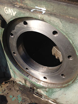 Repair of a LIGHTNIN gearbox