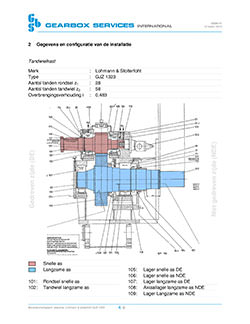 Inspektion eines LOHMANN & STOLTERFOHT Getriebe