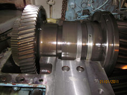 Lohmann Stolterfoht gearbox inspection