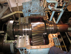 Lohmann Stolterfoht gearbox inspection