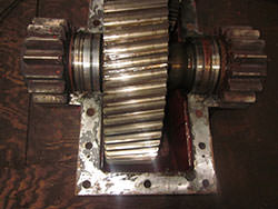 Repair of a M.A.N. gearbox
