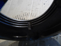 M.A.N. gear damage repair