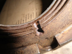 Man gear damage repair