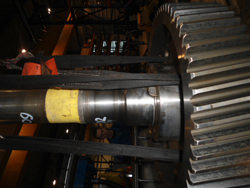 M.A.N. gear damage repair