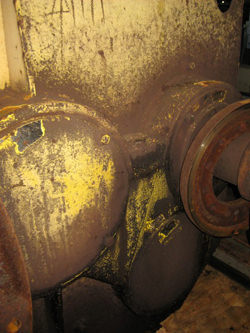 Gearbox M.A.N. damage repair