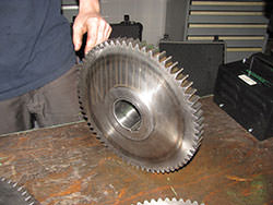 Inspection of a MARLEY gearbox