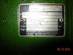 Service on a NORD gearbox