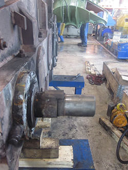 Service on a PHB gearbox