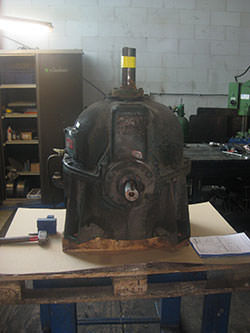 Service on a PHILADELPHIA gearbox