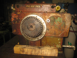 Service on a PHILADELPHIA gearbox