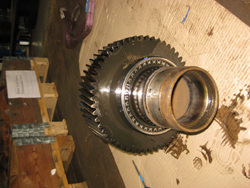 Inspection on gearbox PIV