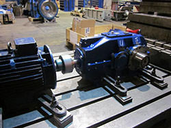 Inspection of a PIV gearbox