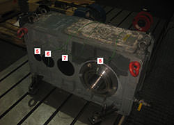 Spares for PIV gearbox