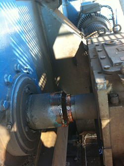 Service on a PIV gearbox