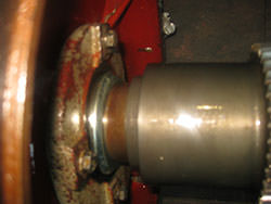 Service on a RADEMAKERS gearbox