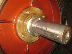 Service on a RADEMAKERS gearbox