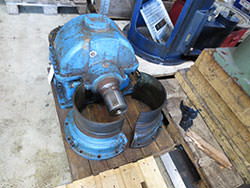 Service on a RADEMAKERS gearbox