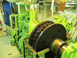 Inspection of a RENK gearbox