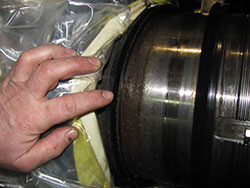 Reparación de una caja de cambios Renk