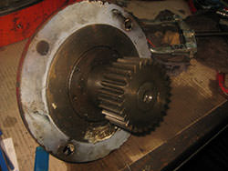 Repair of a RENK TACKE gearbox
