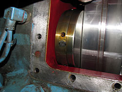 Inspection of a RENK gearbox