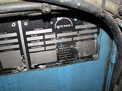 Repair of a RENK gearbox