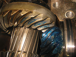 Repair of a SANTASALO gearbox
