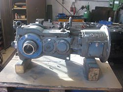 Repair of a SANTASALO gearbox