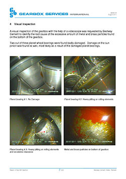 Repair of a SEISA gearbox