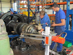 Inspection of gearring