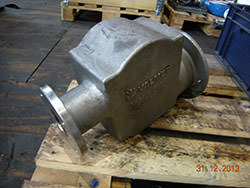 Service on a VALMET gearbox