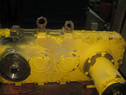 Service on a VALMET gearbox