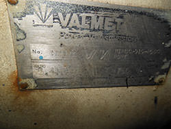 Repair of a VALMET gearbox