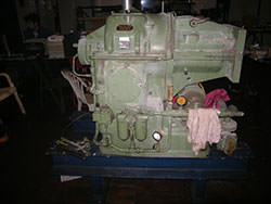 Service on a WERNER&PFLEIDERER gearbox