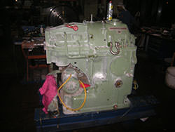 Service on a WERNER&PFLEIDERER gearbox