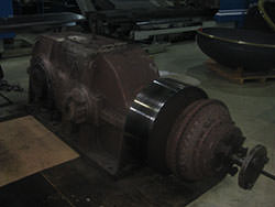 Repair of a WGW gearbox