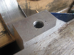 La inspección de una caja de cambios WGW