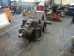 Repair of a WGW gearbox