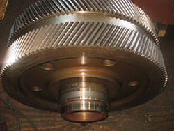 Service on a WGW gearbox