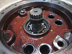 Service on a ZOLLERN gearbox